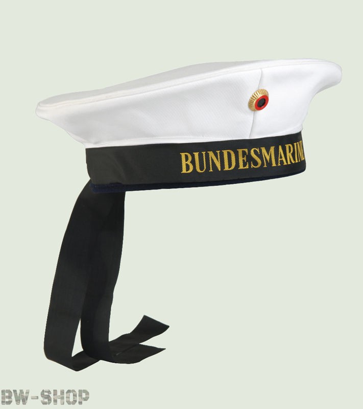 ORIGINAL BUNDESWEHR MARINE MÜTZE BW MATROSENMÜTZE BOOTSMANN TELLERMÜTZE
